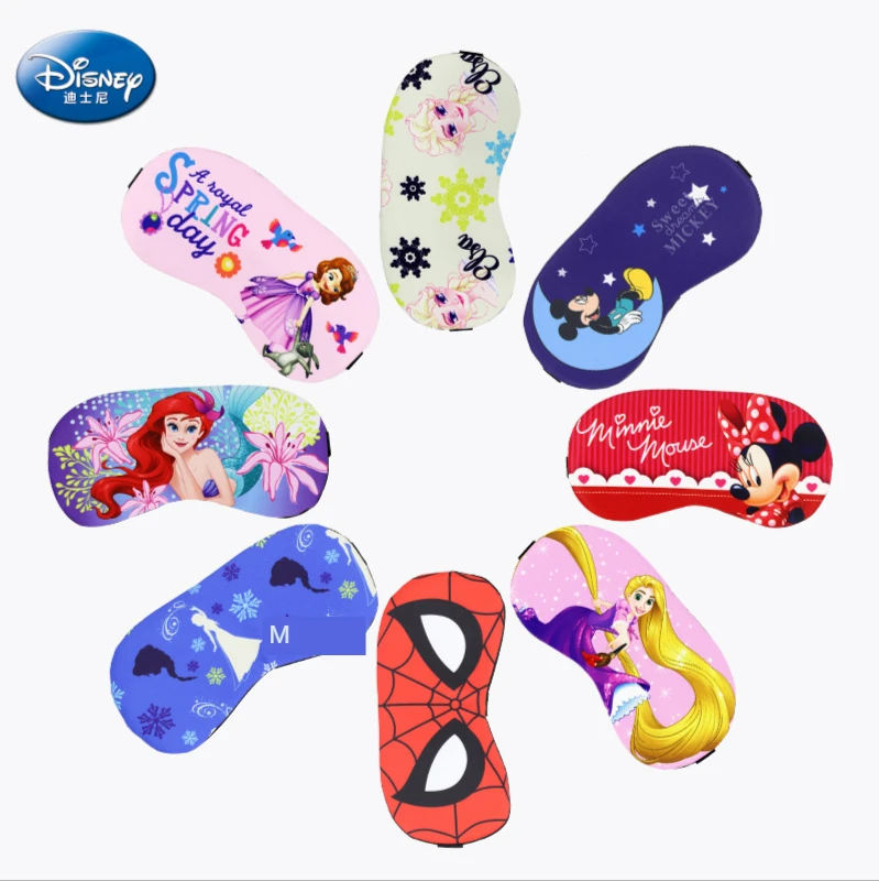 

Disney Children Adult Sleeping Mask Eye relaxation Eye Mask Travel Cartoon Sunshade Eye Mask Cool Ice Sleep Eye Mask