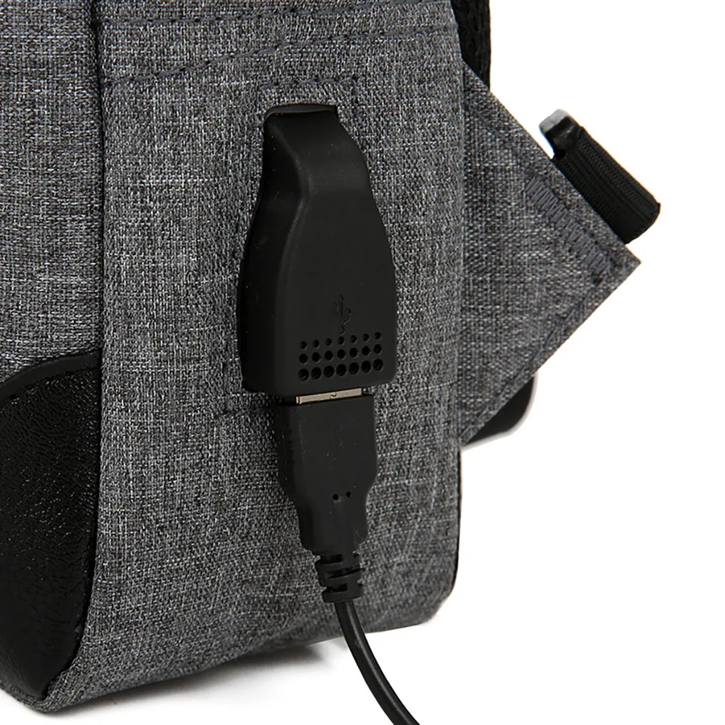 MAIOUMY мужская мода повседневная спортивная нагрудная сумка USB зарядка через плечо сумка-мессенджер мужская сумка в ручную дропшиппинг Sept 04