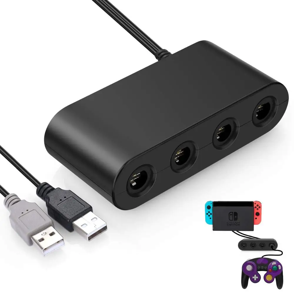 Новый адаптер контроллера. Super удар Брос для игры Switch-cube WII U ПК. Поддержка функции
