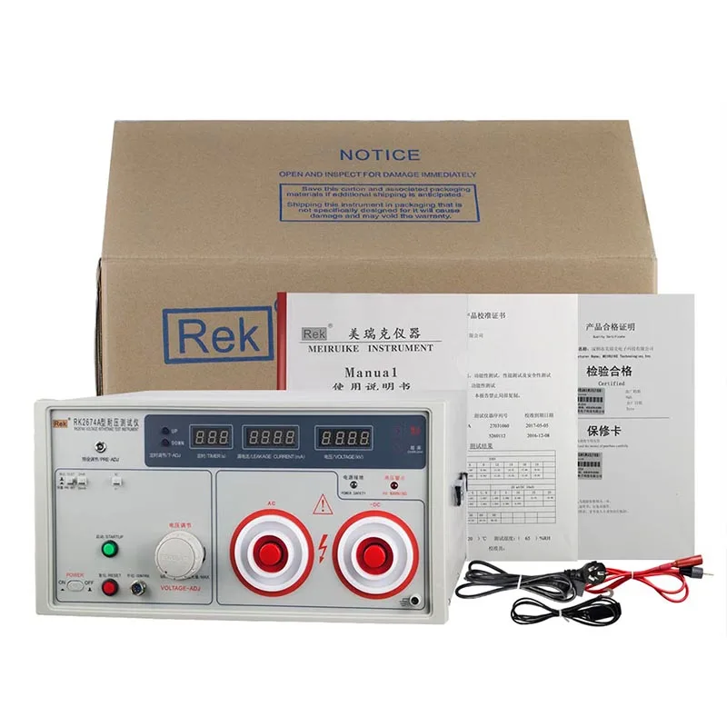 Rek RK2674A испытание на Выдерживаемое Напряжение давление ac dc Hipot | Инструменты