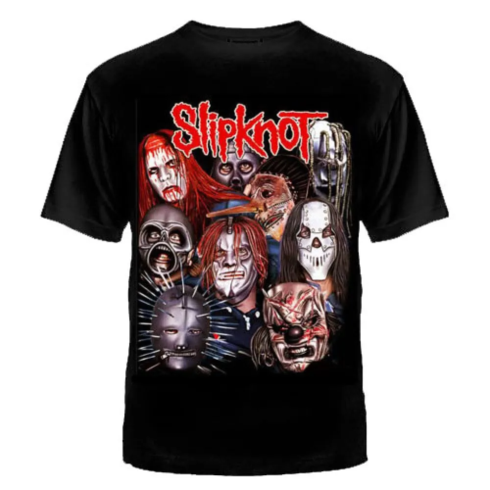 ФУТБОЛКА &quotSLIPKNOT&quot серия = вечная музыка | Мужская одежда