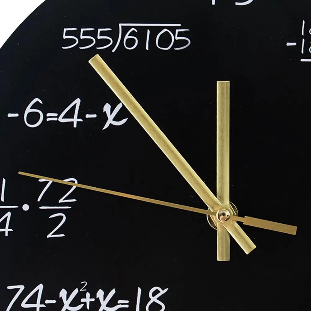 

Wall Clock Silent Easy to Read Industrial Style Round American Wall Clock for Home