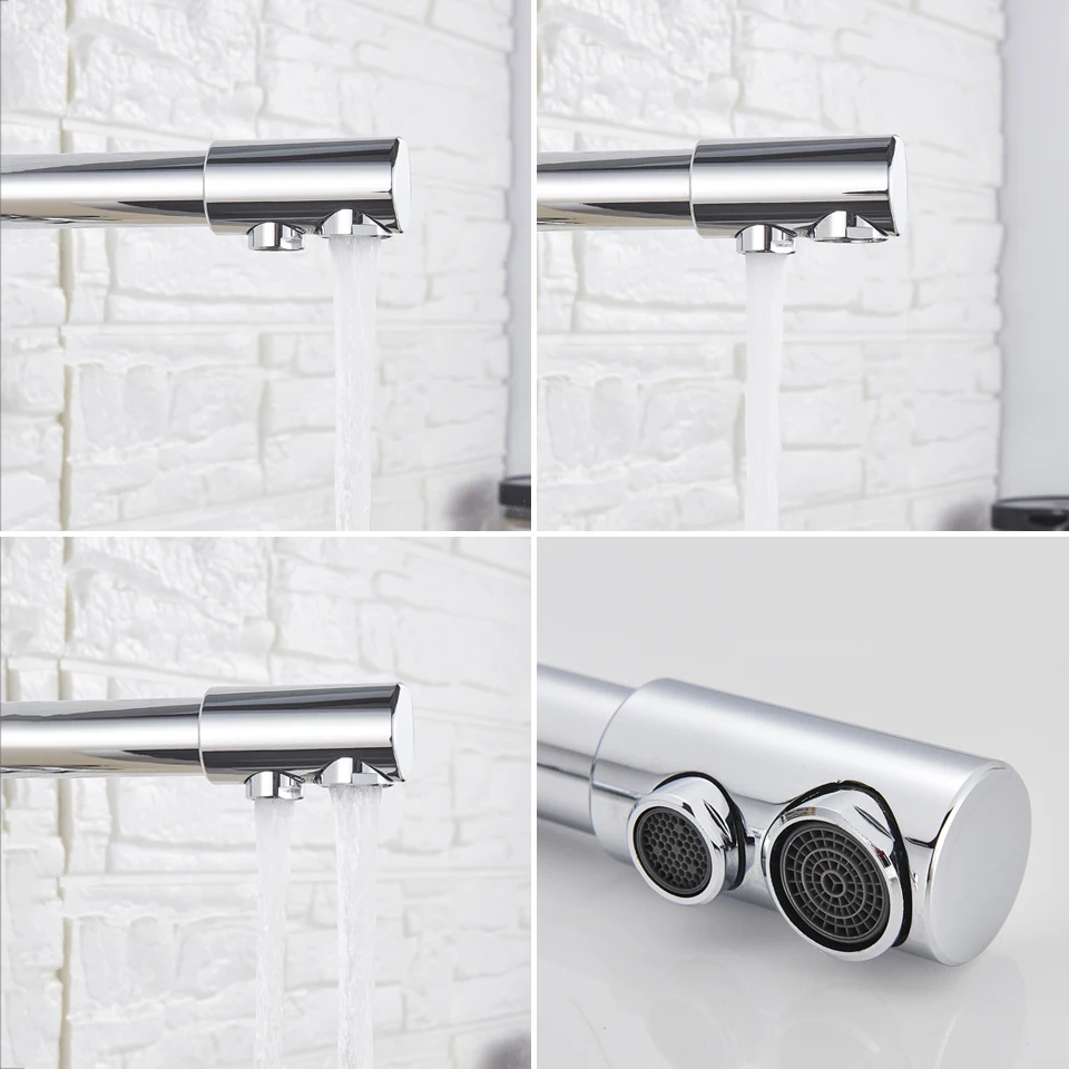 Смеситель для питьевой воды поворотный кран с фильтрованной водой кухни