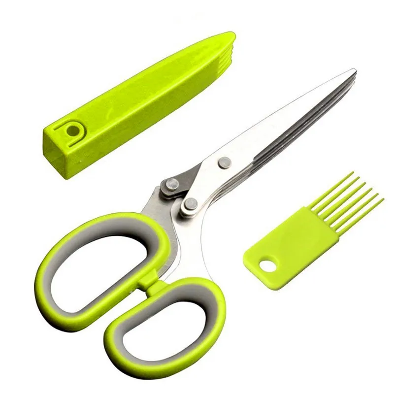 Yooap набор многофункциональных кухонных режущих ножниц с чистой крышкой и 5