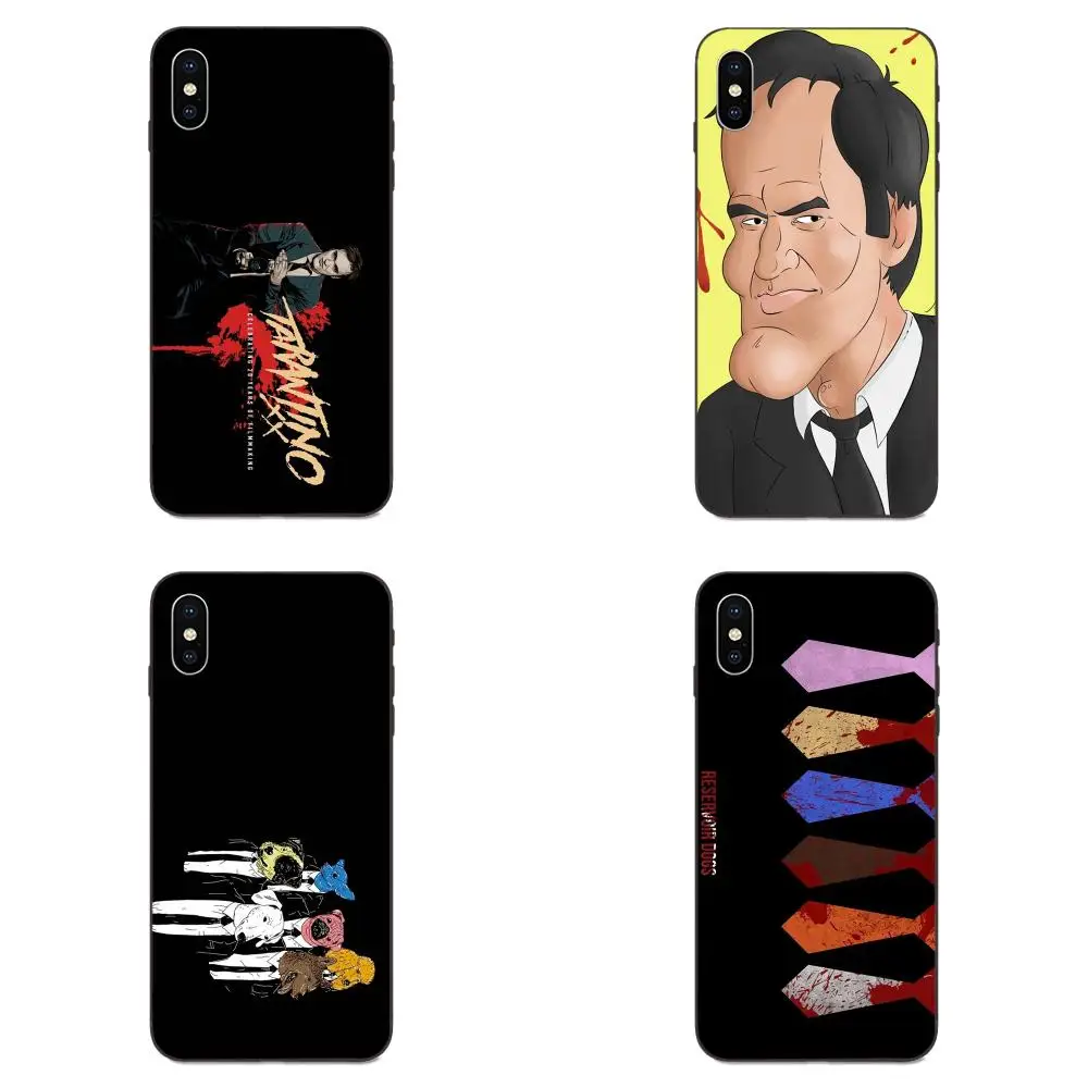 Quentin Tarantino Inglorious Basterds Мягкий Силиконовый ТПУ Черный протектор для Apple iPhone 4 4S 5 5S SE 6