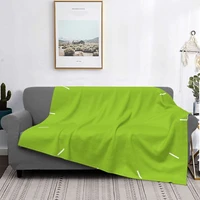 lime green solid color blanket bedspread bed plaid muslin plaid blanket thermal blanket quilts and quilt