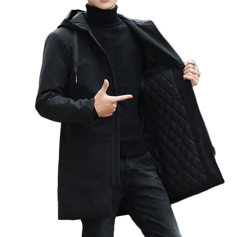 

Мужская куртка с подкладкой, утепленная куртка с капюшоном, верхняя одежда для мальчиков 3XL, 4XL, 5XL, 6XL, весна-осень, размера плюс