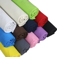 width 59 solid color simple wear resistant thickened cotton linen canvas fabric by the yard for sofa curtain pillow material