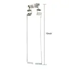 Новый ЖК-шарнир для ноутбука ASUS X550, X550T, X550LA, A550, Y581C, X550C, K550C, A550C, X550V, K550V, F550, R510, X550VL, левые и правые петли