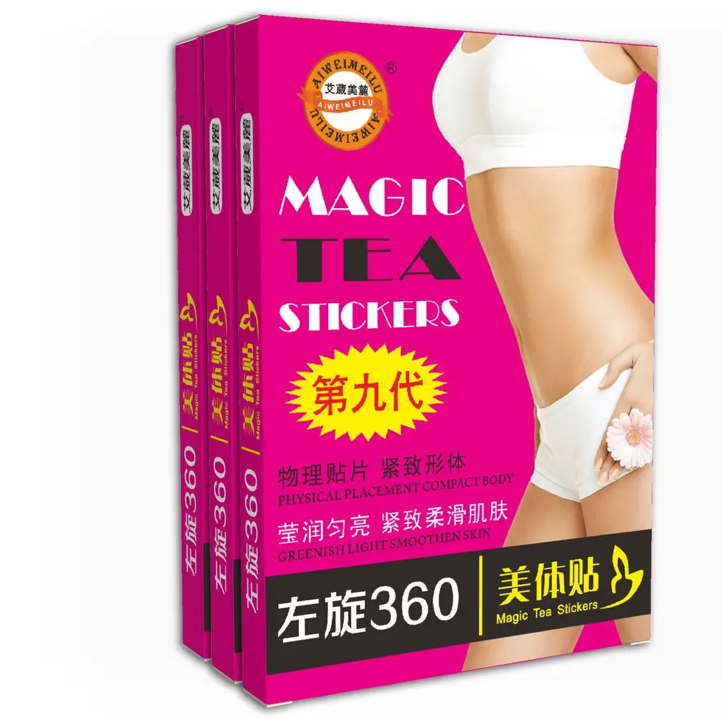 Карандаш тонкий патч для похудения и потери веса Целлюлит Жир сжигание Брюшная