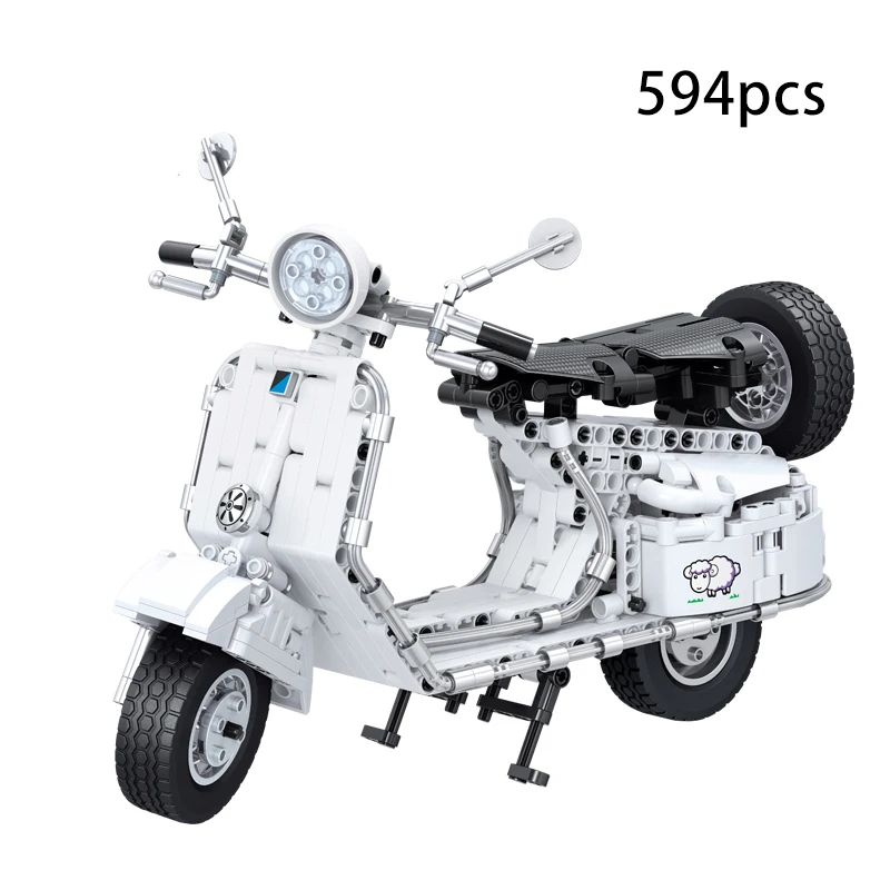 Новинка наборы для езды на мотоцикле внедорожник модель мотоцикла строительные