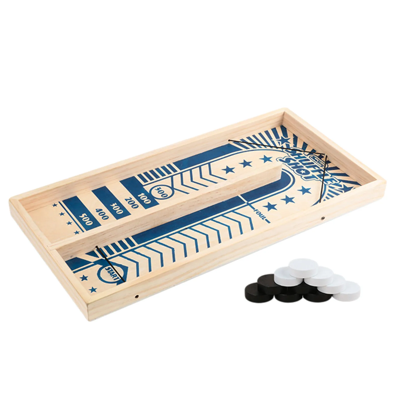 

Sling Puck Game Size Similar To 20 Poker Cards Wooden Board Game For Adult Children Desktop Battle Board Game