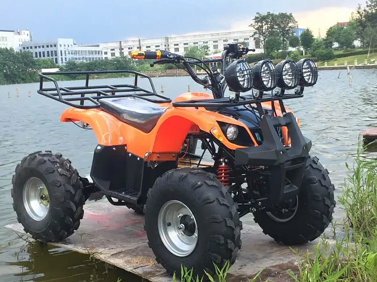 Go Kart Karting 48V 500W Electric ATV Disc Brake Front Swingarms Rear Axle Steering Handlebar Frame Body With Wheels |