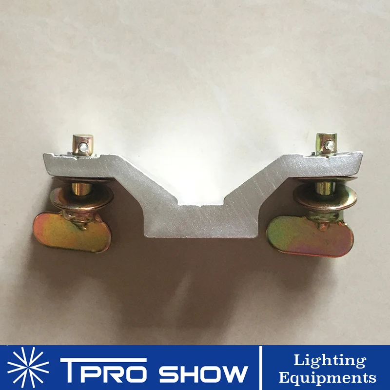 4 Pack Moving Head Light Fast Lock Omega Clamps Aluminum Hook 106mm Pitch Turn Bracket Mount For Martin Mini Mac Pro DJ Lighting | Лампы и