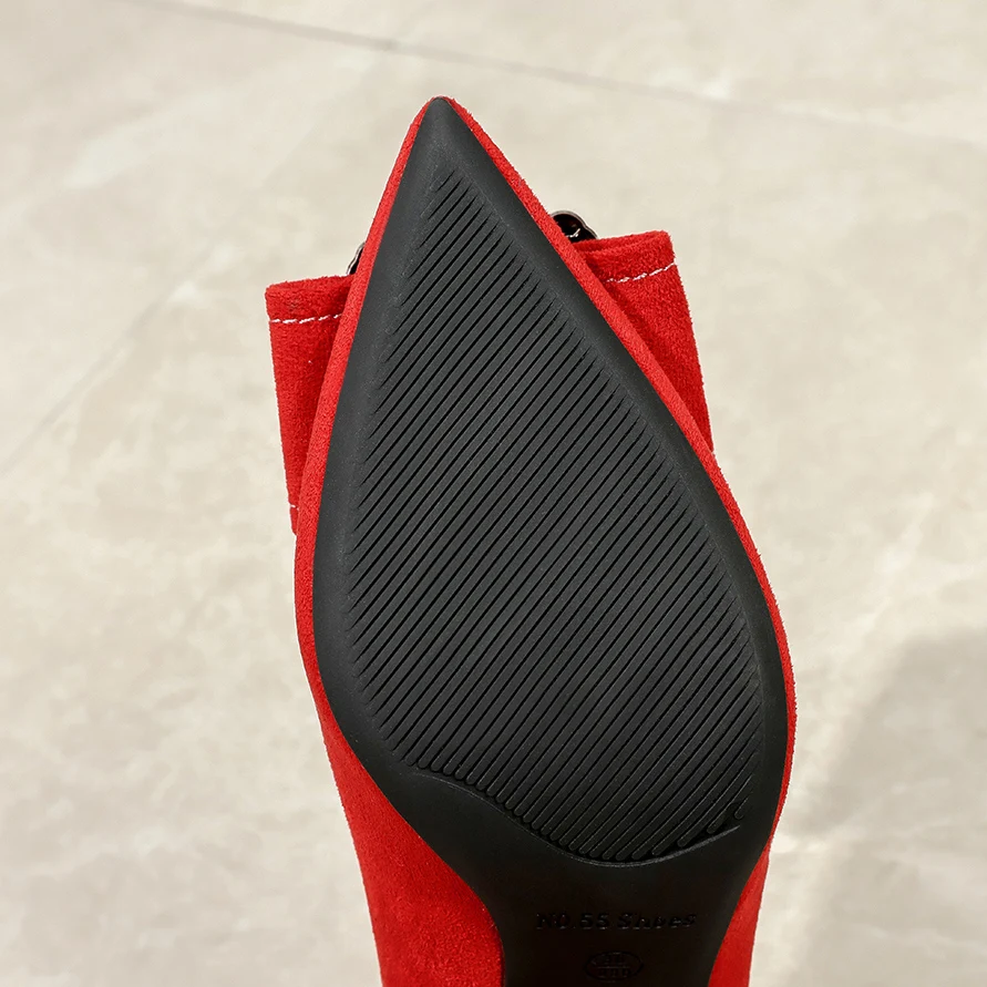 Женские свадебные туфли на низком каблуке красные туфли-лодочки больших