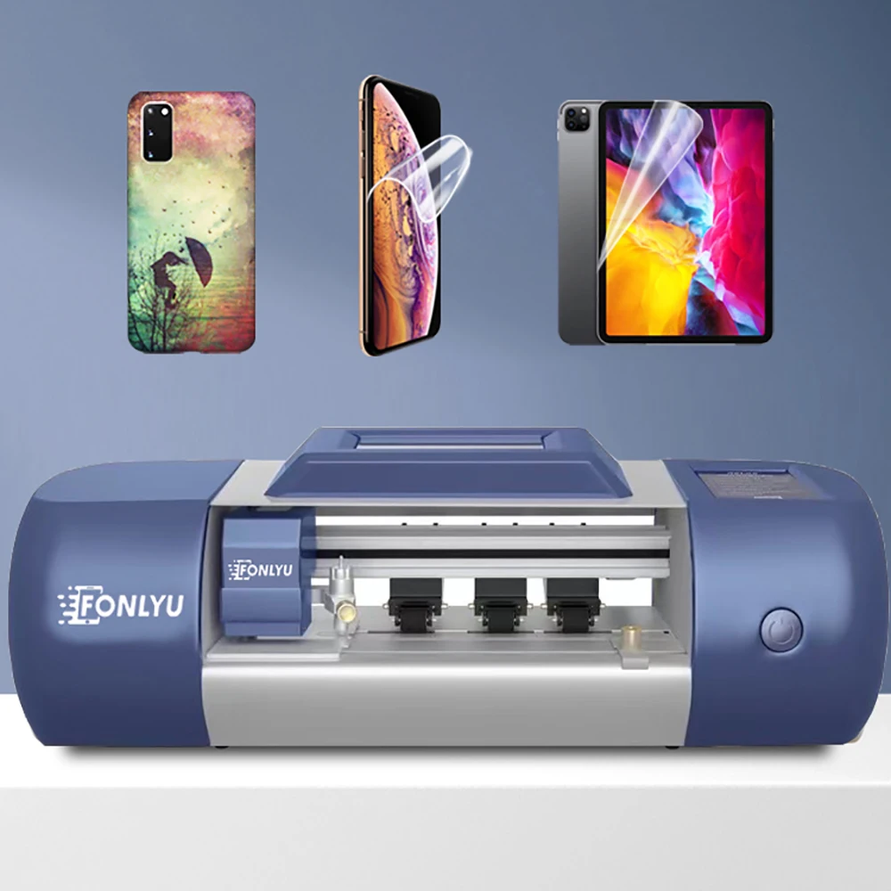 

Fonlyu Hydrogel Film Cutting Machine Screen Protector Film Cutter Plotter For Phone Watch Airpods Pad Front Film Cutter Plotter