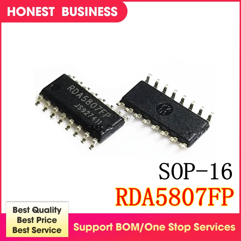 50 шт./лот RDA5807FP RDA5807SP RDA5807 5807FP SOP-16 фото | Электроника