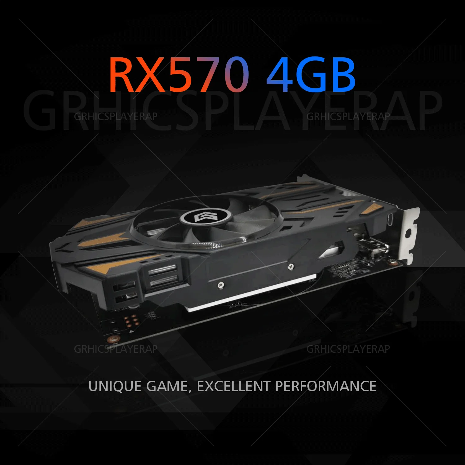 RX550 4GB Видео 4096MB графическая карта ПК компьютер для AMD ATI HDMI|Видеокарты| |