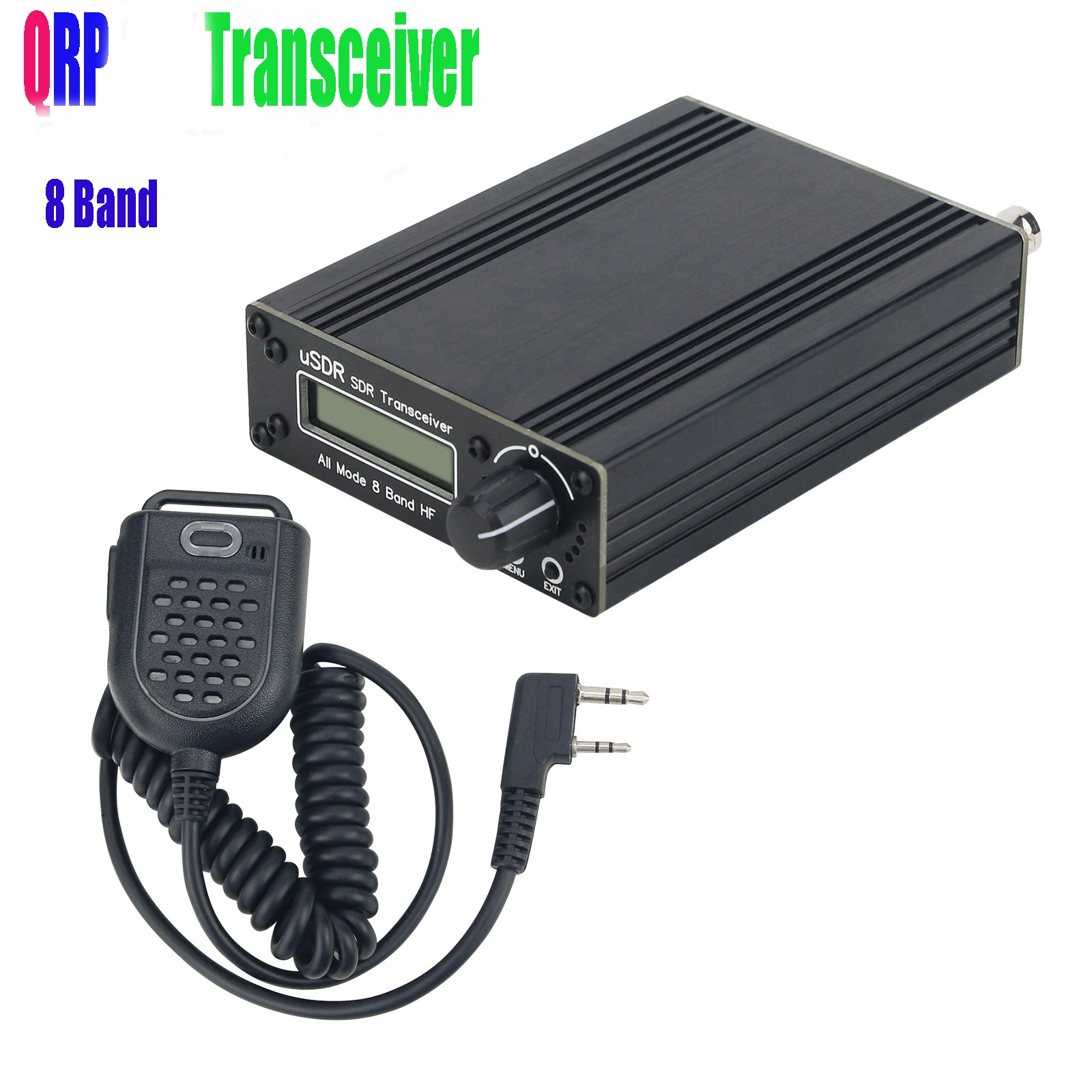 USDR USDX 10 м/15 м/17 м/20 м/30 м/40 м/60 м/80 м 8-полосный SDR все режимы HF SSB QRP трансивер ветчина -