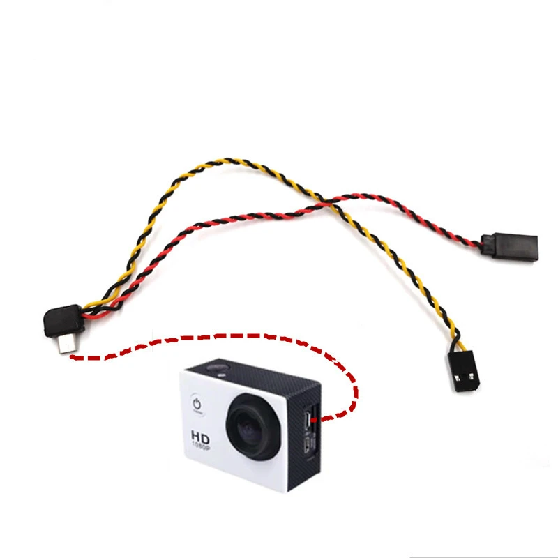 Кабель Micro USB to AV Out для камеры GOPRO SJ4000 SJ5000 SJ6000 FPV кабель видеопередатчика