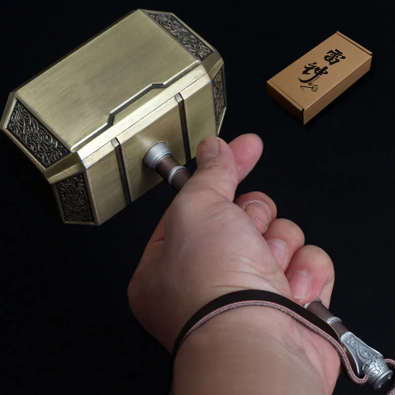 Лидер продаж 2020 металлический Литая игрушка в виде супергероя Тора из серебра и