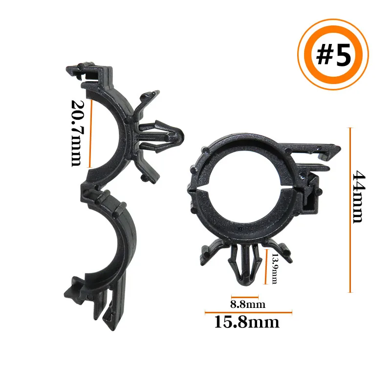 10/20 шт. автомобильный зажим для водопроводной трубы зажимы прокладки проводов Ford