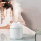 Увлажнитель воздуха Электрический ультразвуковой со светодиодный Ной лампой и USB-портом