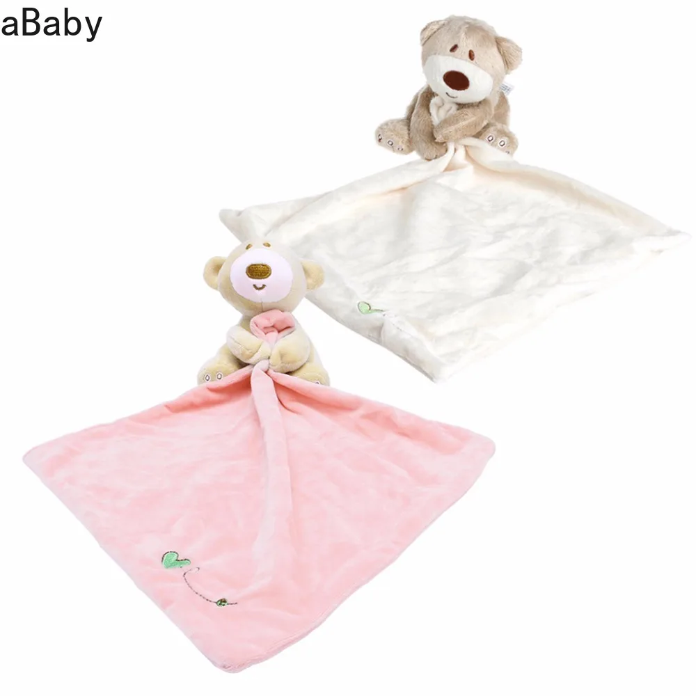 

Baby Children's Quilt Washable Blanket Bear Soft and Smooth Toy Plush Stuffing