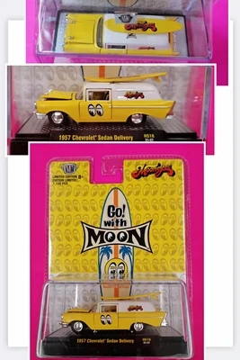 

M2 машины 1:64 1957 Chevrolet moon's eye коллекция, металлические Литые модели автомобилей, игрушки