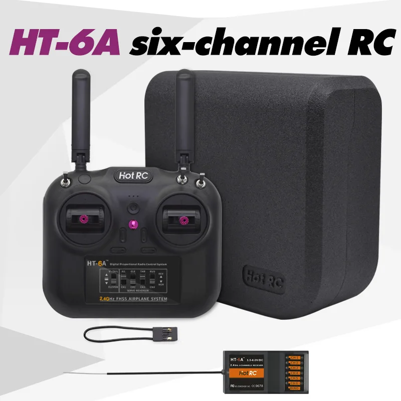 

Модель HT-6A БПЛА, самолет, шестиканальный пульт дистанционного управления для небольших автомобилей