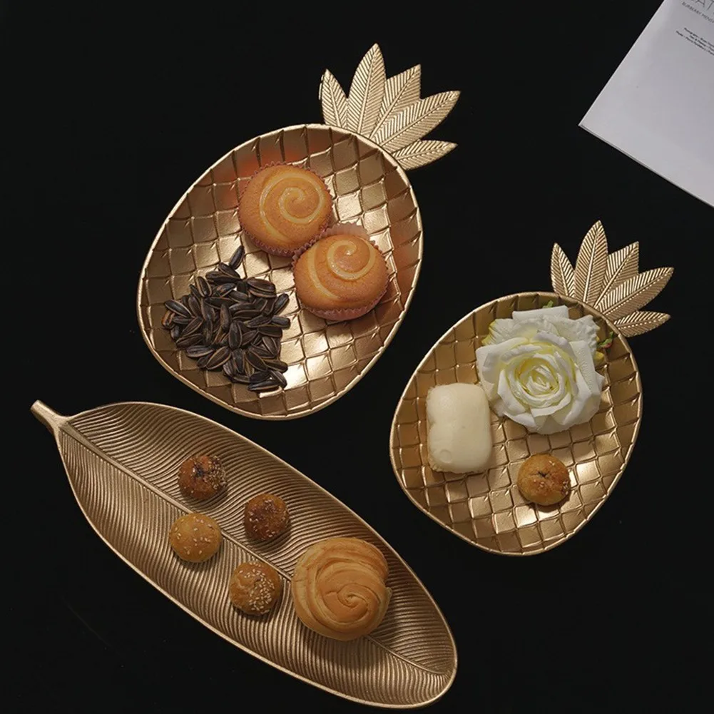 

1 *Wooden Plate Wood Nordic Tableware Simple Storage Table Dining Table Home Decor Gold Tray In Stock