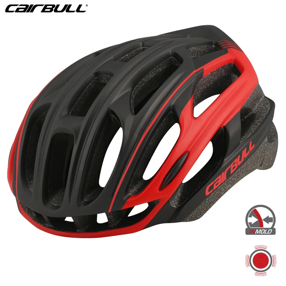 

CAIRBULL Cycling Helemt Sports With Warning Taillight Mountain Bike Helmets Man Women Road Bike Integrally-molded MTB Helmet