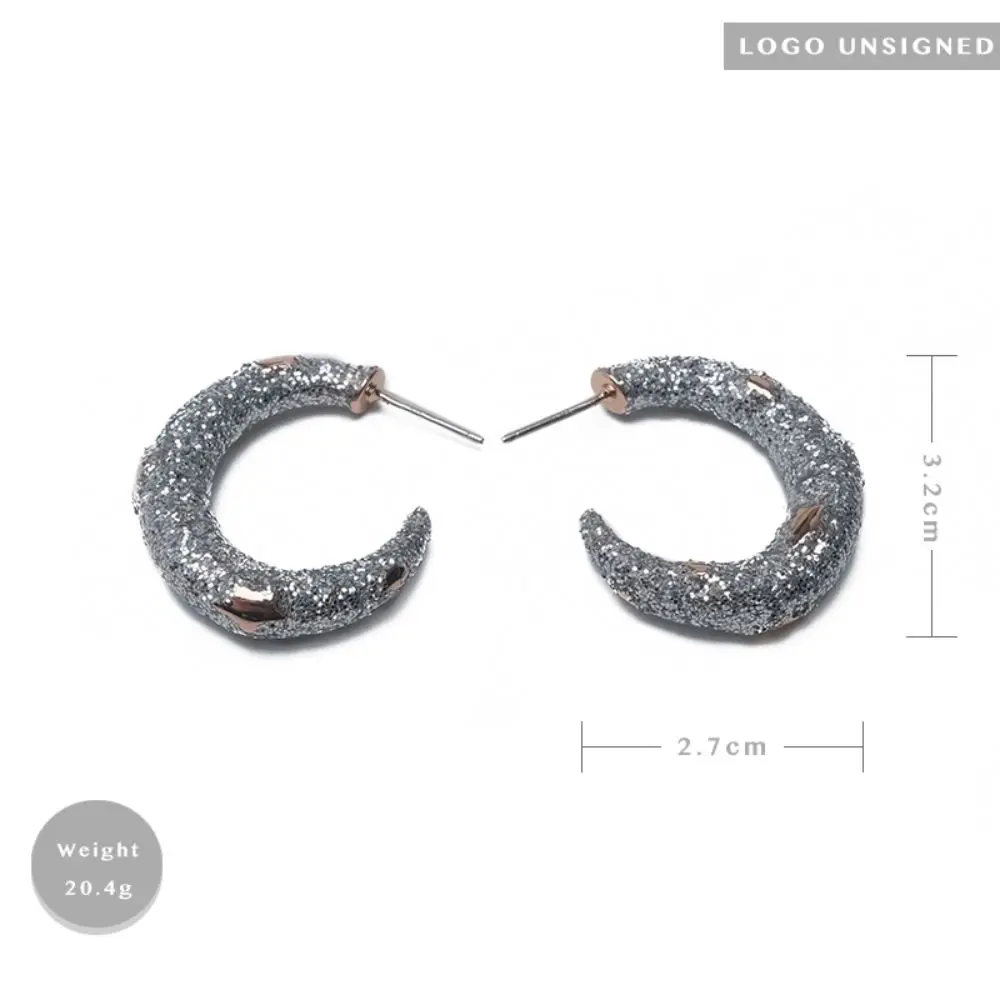 

RISPADA EH25087-G32 Retro sequined five-pointed star earring