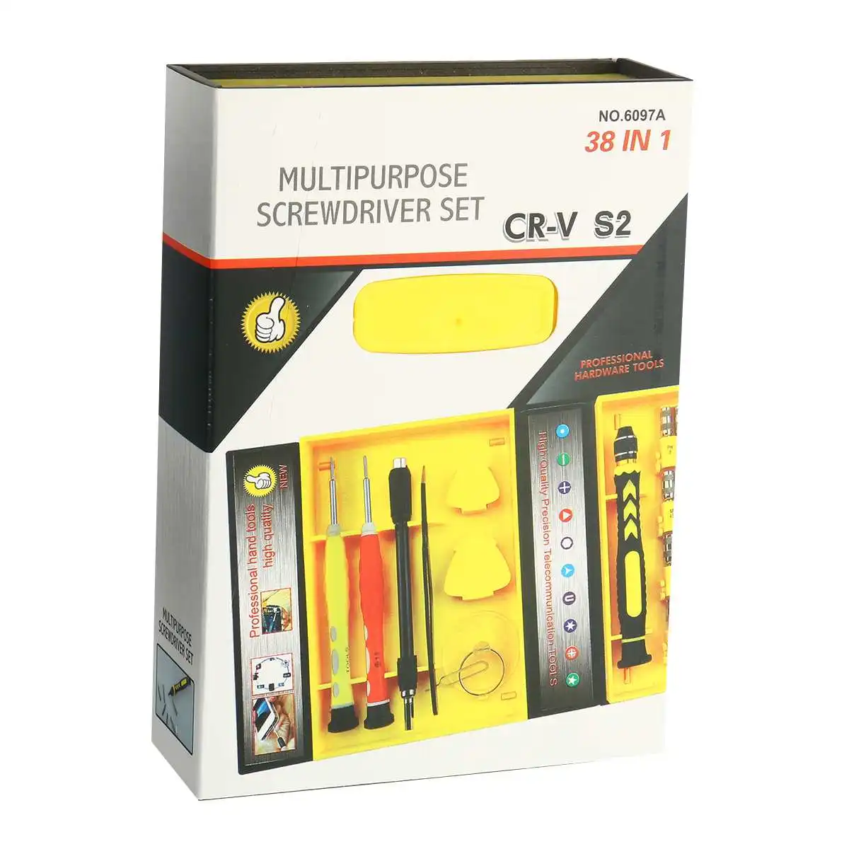 

38 In 1 Screwdriver Set Multifunctional Household Maintenance Tools Laptop Mobile Phone Repair Tools Kit Precision Screwdriver