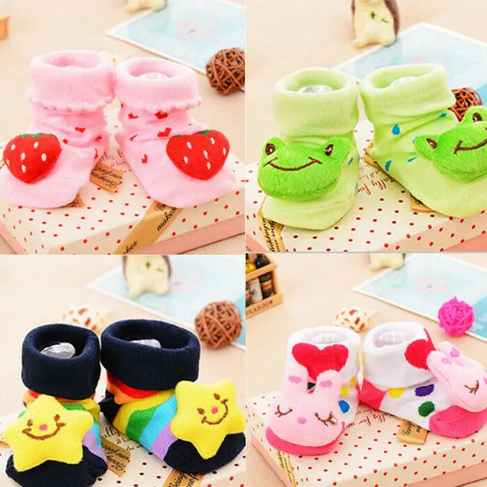 1 пара нескользящие носки тапочки из хлопчатобумажной ткани| |