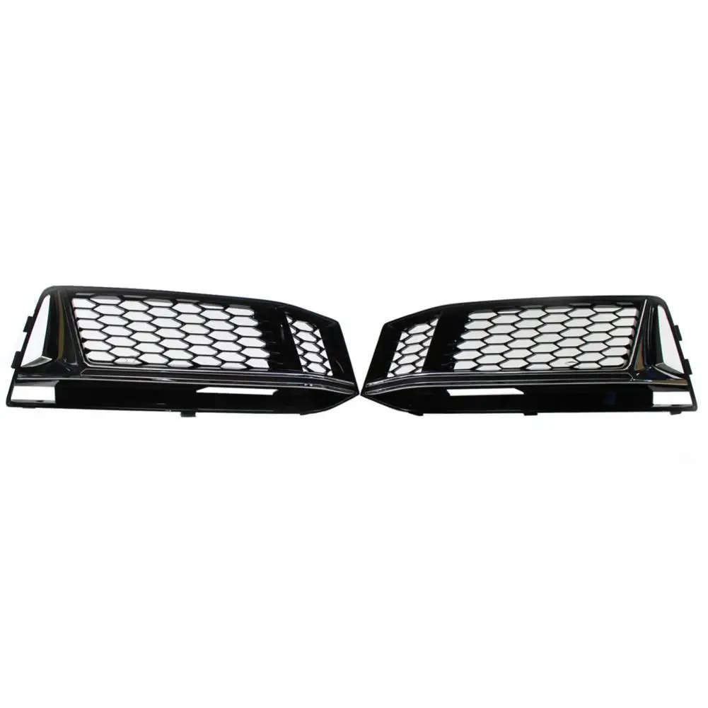 

Protective 2Pcs Reliable Lightweight Fog Light Grille Fine Workmanship