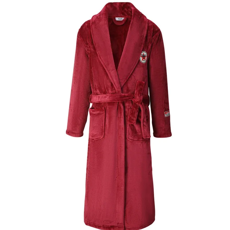 

Женское Фланелевое платье-кимоно, зимняя длинная пижама в стиле оверсайз, размеры 3x L-4XL