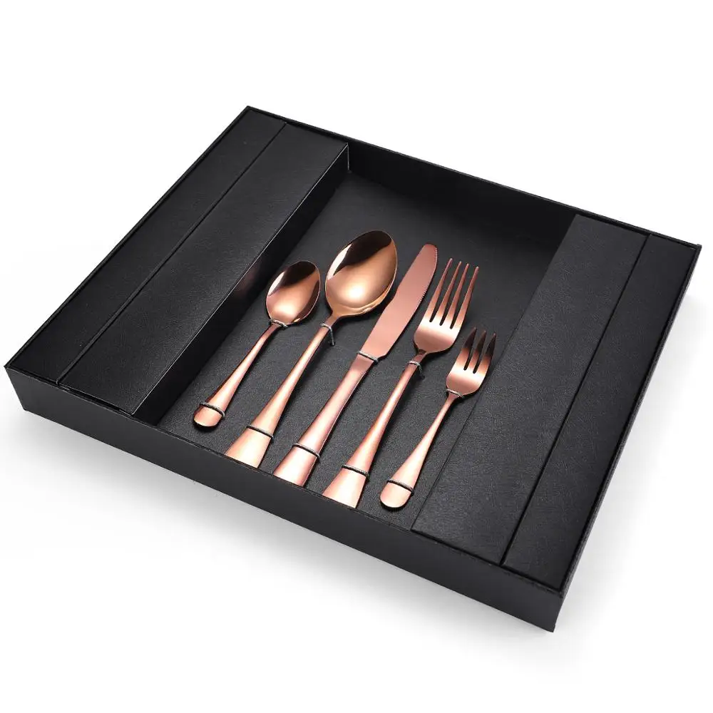 20 шт Металл многоразовый 410 нержавеющая сталь Вилка Нож Ложка домашняя посуда