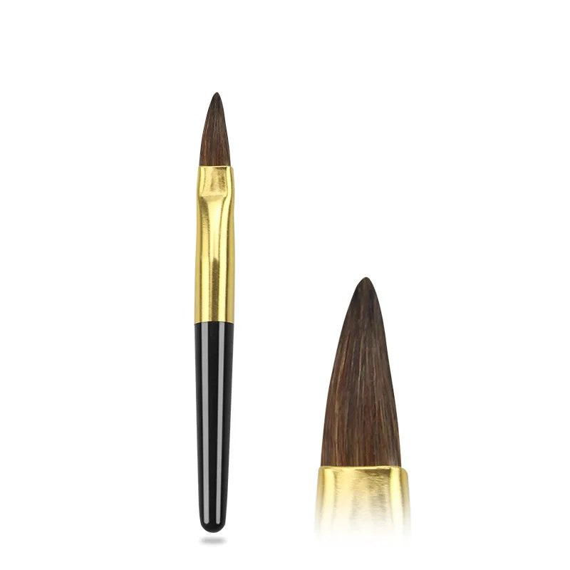 Мини дорожная Щетка для губ черные кисти макияжа 5 7 см микрокисти аппликатор