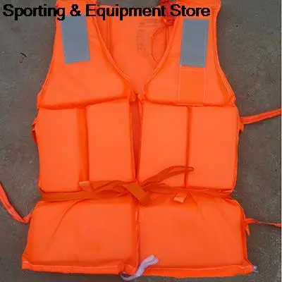 Спасательный жилет для детей и взрослых с свистком выживания пенопластовый