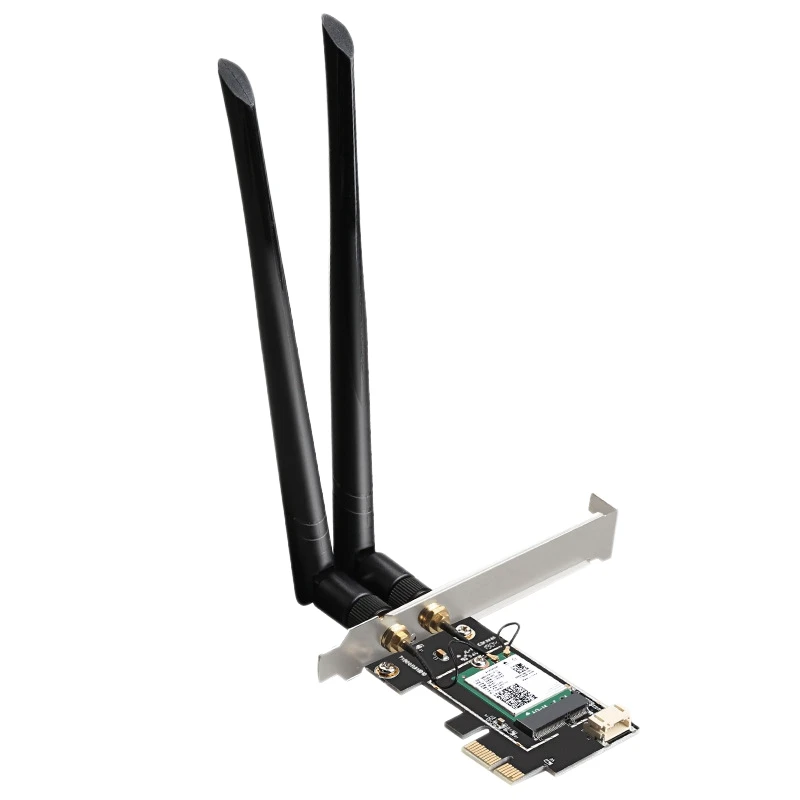 

AX200 Network Card WiFi6 Dual Band 5G/2.4G 3000Mbps Bluetooth 5.0 802.11.Ax/Ac For Windows 10