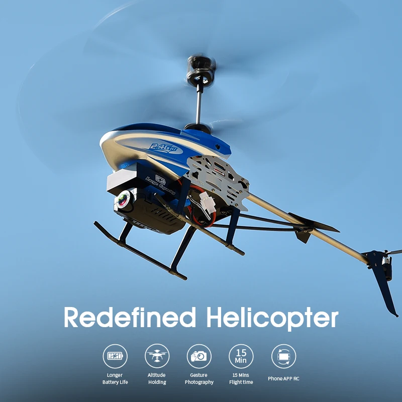 Дрон KY808 Рождество 2 4 GHz 3.5CH RC вертолет жесты фото Wi-Fi FPV 1080P HD камера отношение