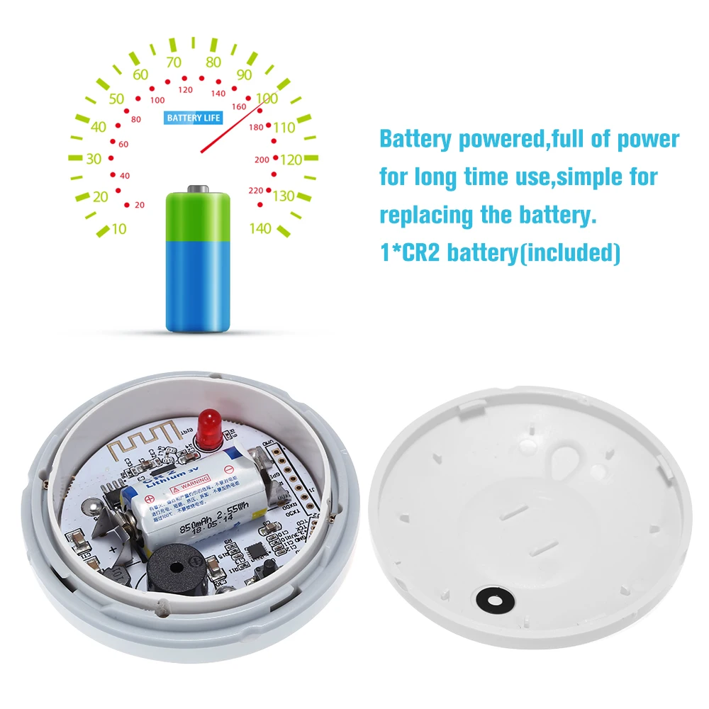 

NEO Smart WIFI Water Flood Sensor Water Leakage WIFI Detector App Notification Alerts For Smart Home