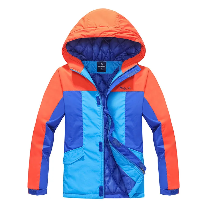 

Girls Boy Coat Outerwear Windbreaker Waterproof Children Jacket For Kids Warm Hoodies Fit 3-15 Years 2019 Autumn Winter
