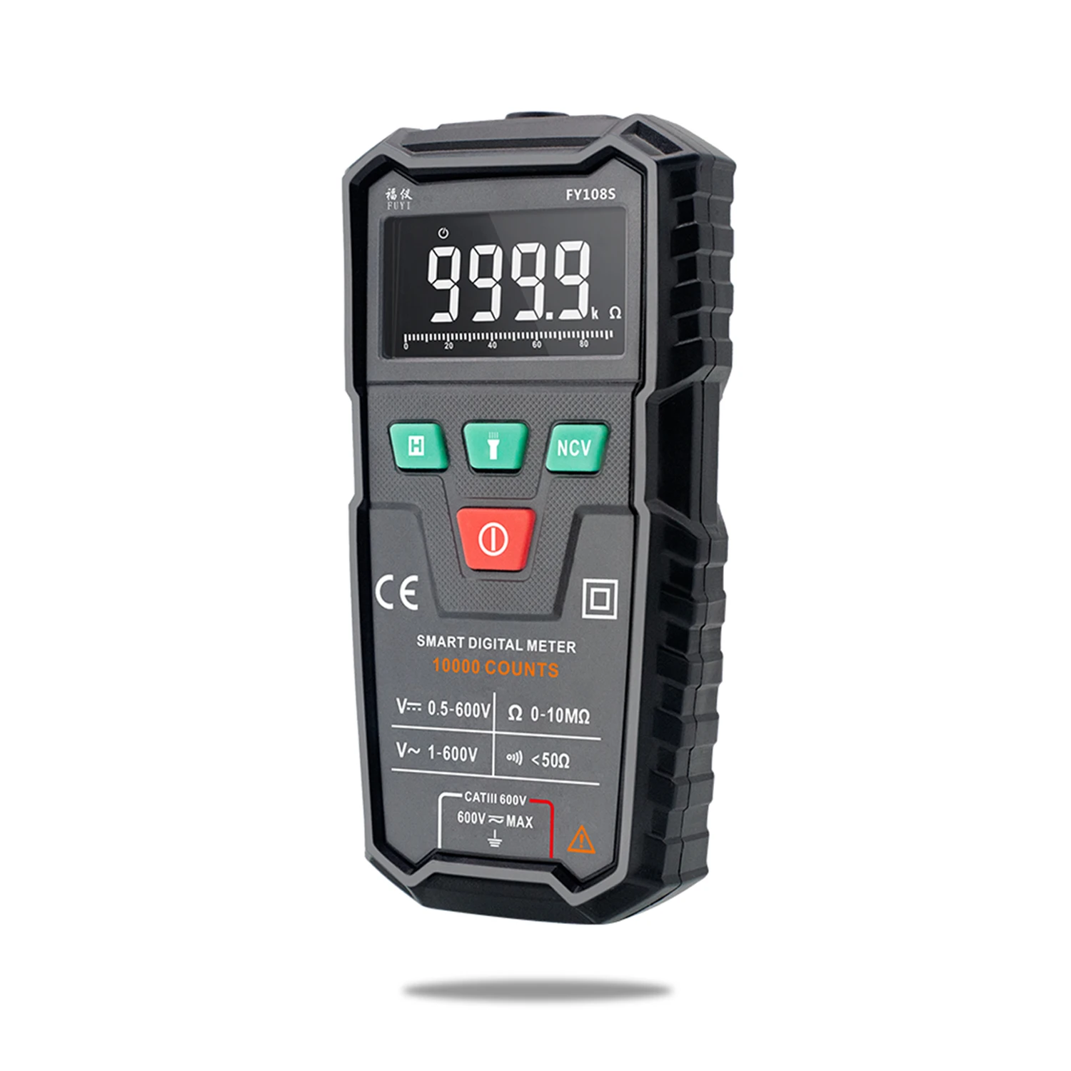 Цифровой мультиметр FUYI FY108S 9999 отсчетов True RMS автоматический Мини Универсальный