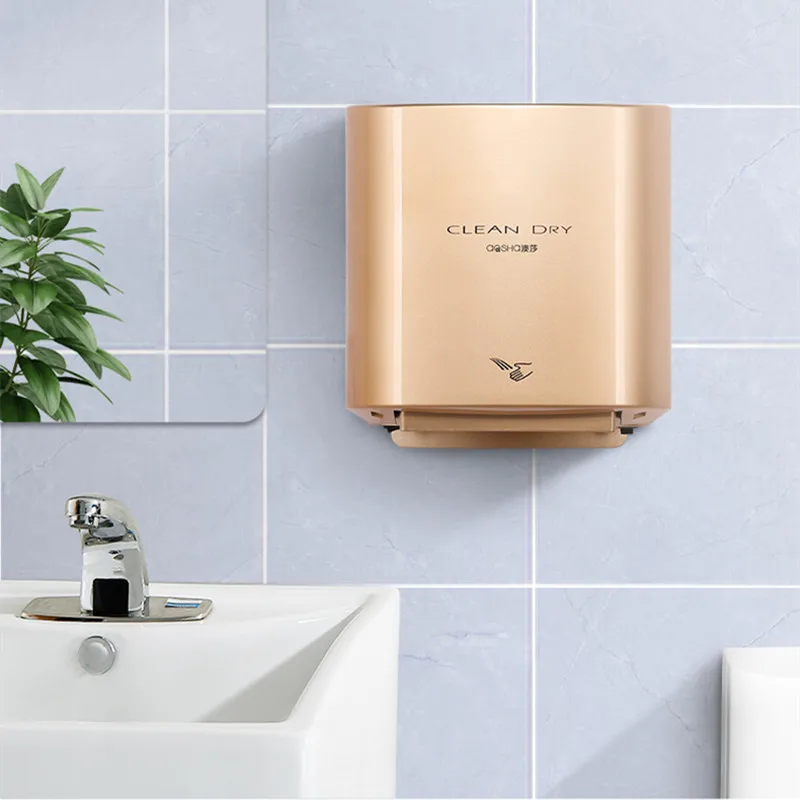 Automatic Hand Dryer Wall-mounted Air Hand Dryer with Cold and Hot Switching Hotel Bathroom Infrared Sensor Hand Dryer enlarge
