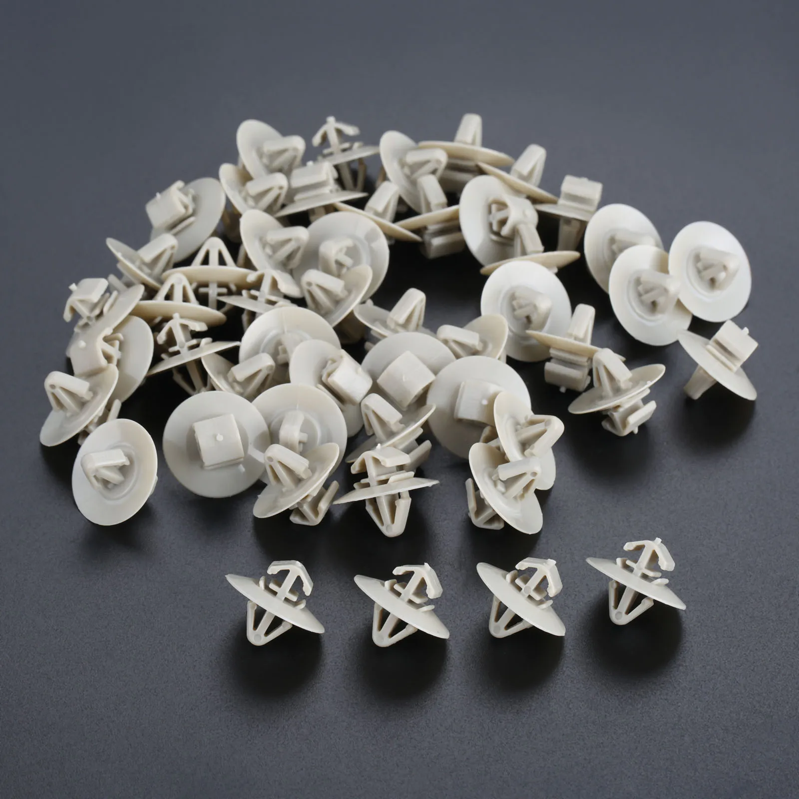 50 шт. фиксаторы для автомобильной двери Yetaha боковое литье Нижняя защита