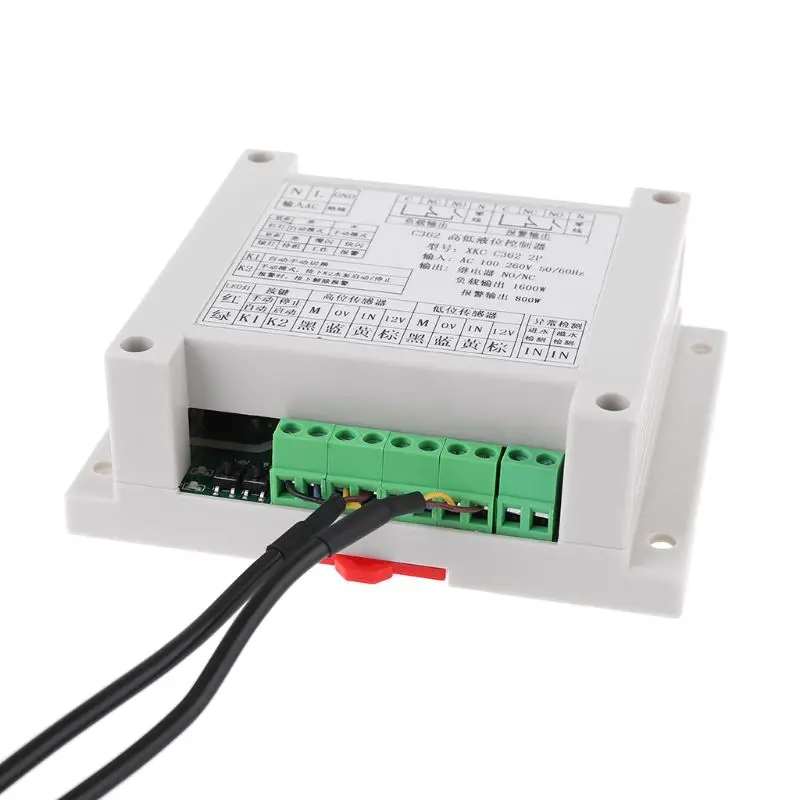 

J2FB High Low Auto Water Liquid Level Controller Non-Contact Water Pump Level Monitor
