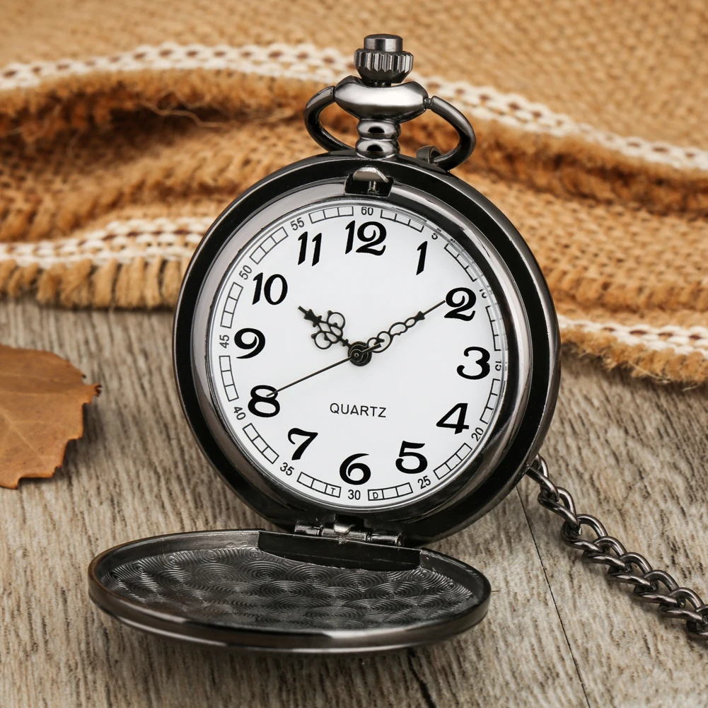 

I LOVE Daughter Pattern Pocket Watch Birthday Gift for Daughter Personalized Text Printed Pendant Watches Present for Children