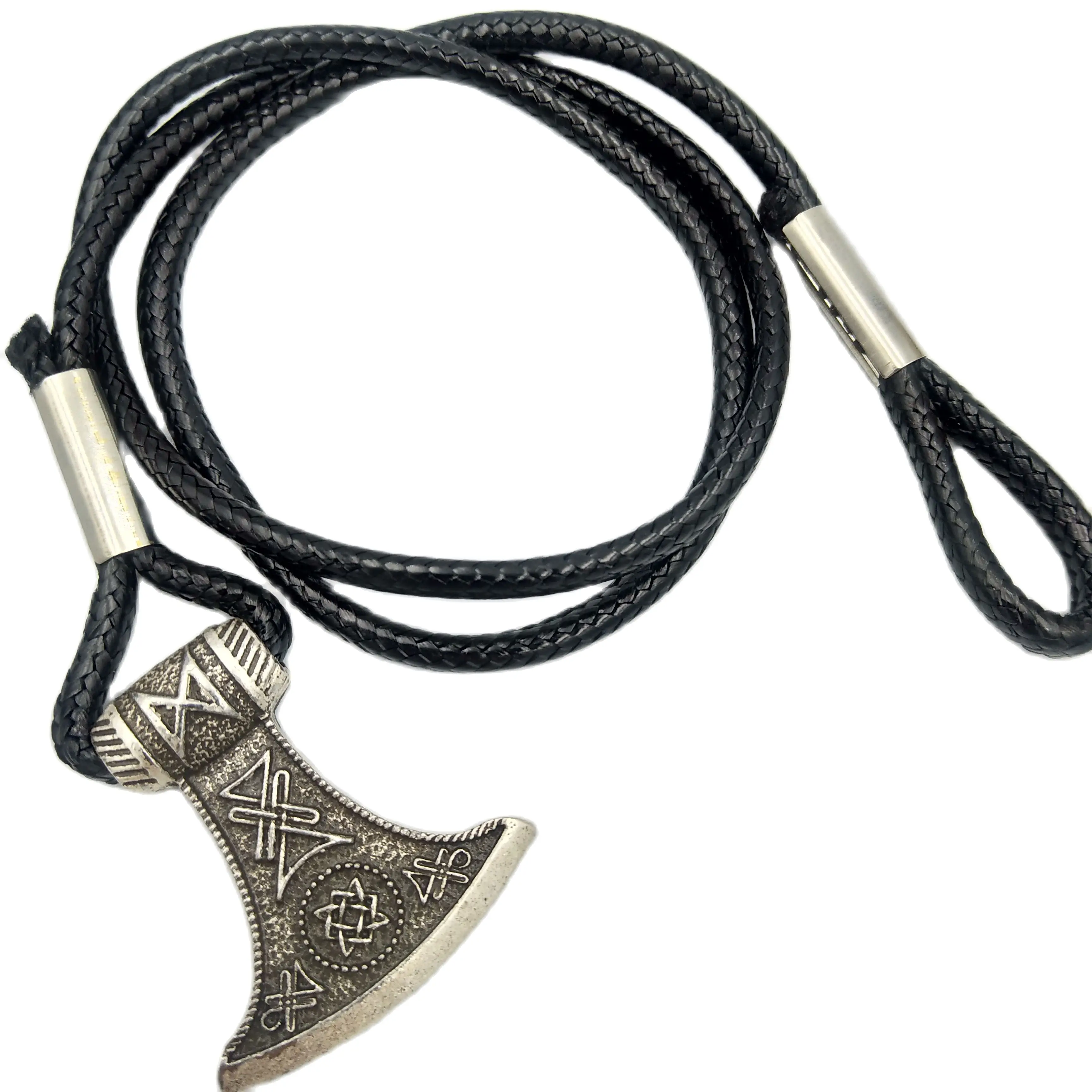 Мужские славянские амулет Коловрат топор Perun Svarog Talisman Pantgram Runes норвежский викинг